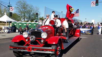 PAAC Fire truck at Fiesta Bowel Parade